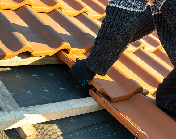 Installation couverture